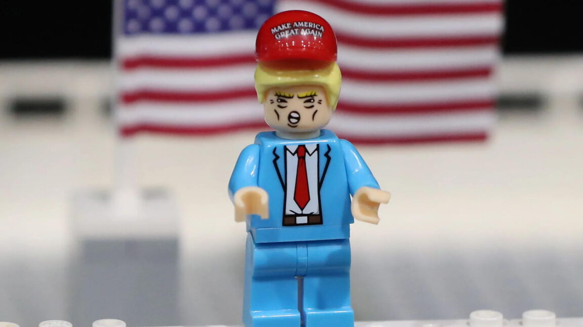 親イラン団体がAIレゴアニメでトランプを風刺