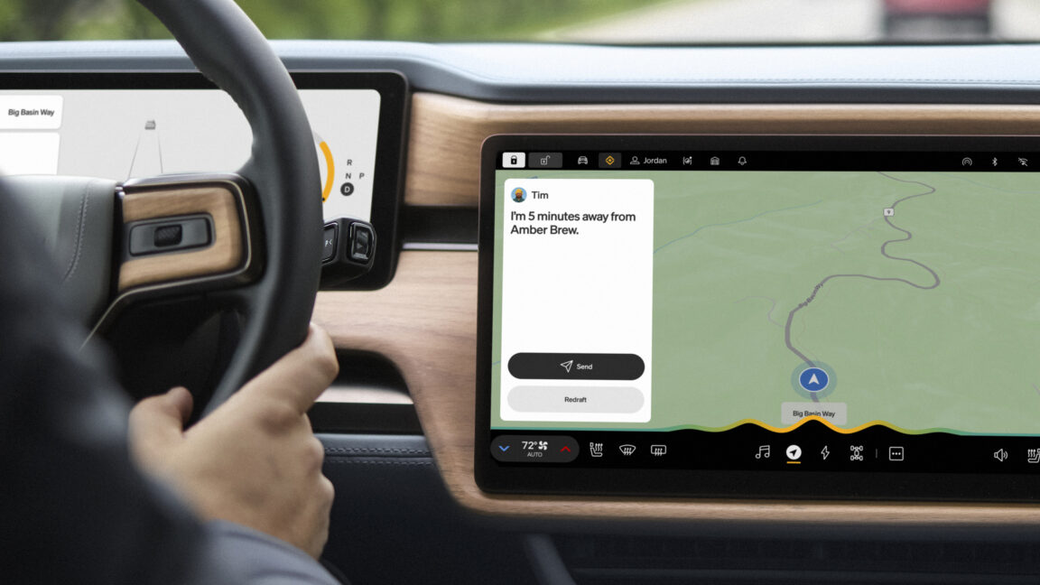 Rivian最新ソフトウェアアップデートで車載AIアシスタント追加、2世代のハードウェアに全面対応