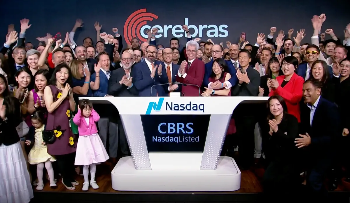 Cerebrasが55億ドルを調達するIPO、株価は108%急騰