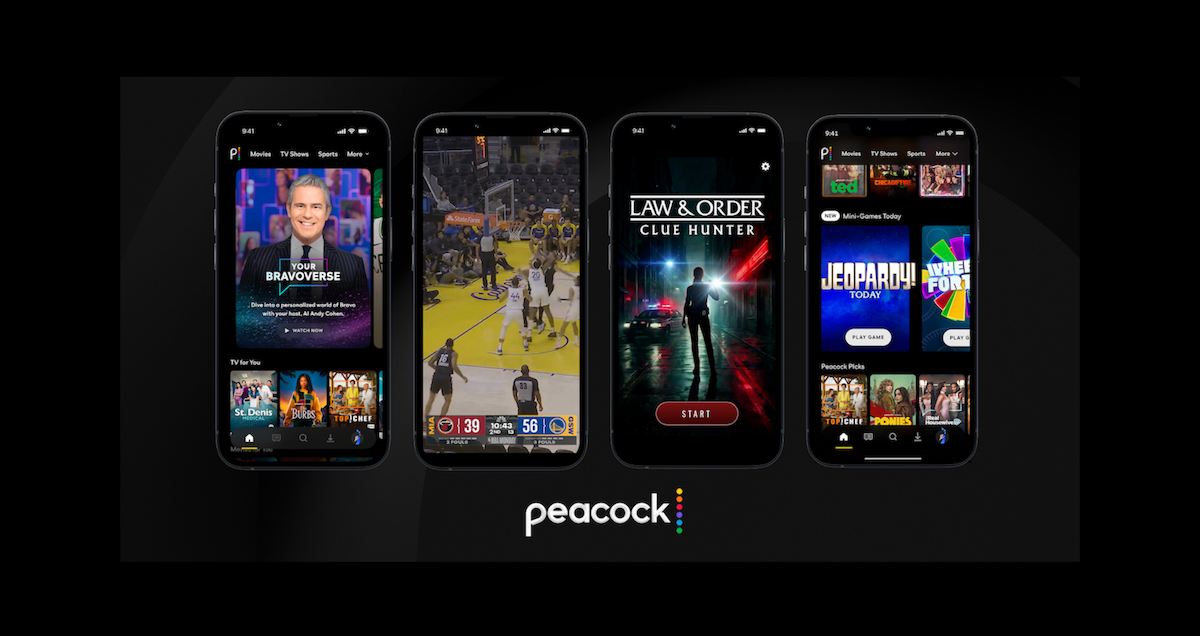 PeacockがAI駆動型動画、モバイルファーストのライブスポーツとゲーミングに進出