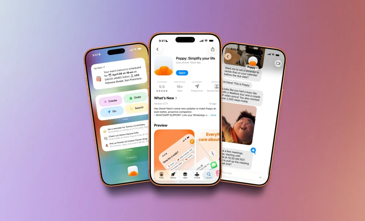 PoppyがプロアクティブAIアシスタントを発表、デジタル生活をスマートに整理
