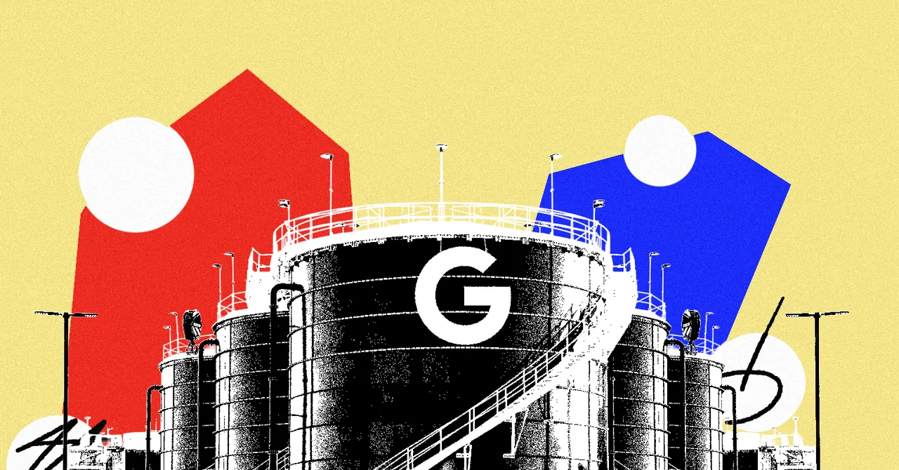 グーグルの新データセンターが巨型ガス発電所で供給され、年間百万トンの炭素排出