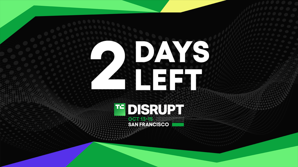あと2日！TechCrunch Disrupt 2026で最大680ドルの割引を確保