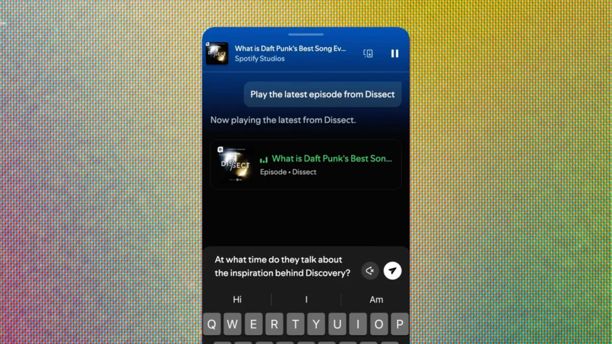 SpotifyポッドキャストにAI Q&Aとブリーフィング生成機能を追加