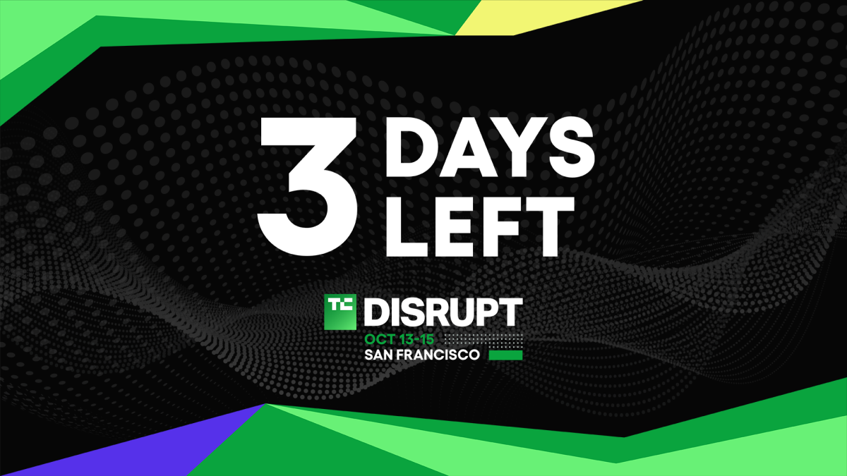 TechCrunch Disrupt 2026早期割引チケット、残り3日のカウントダウン開始、最大410ドルお得に