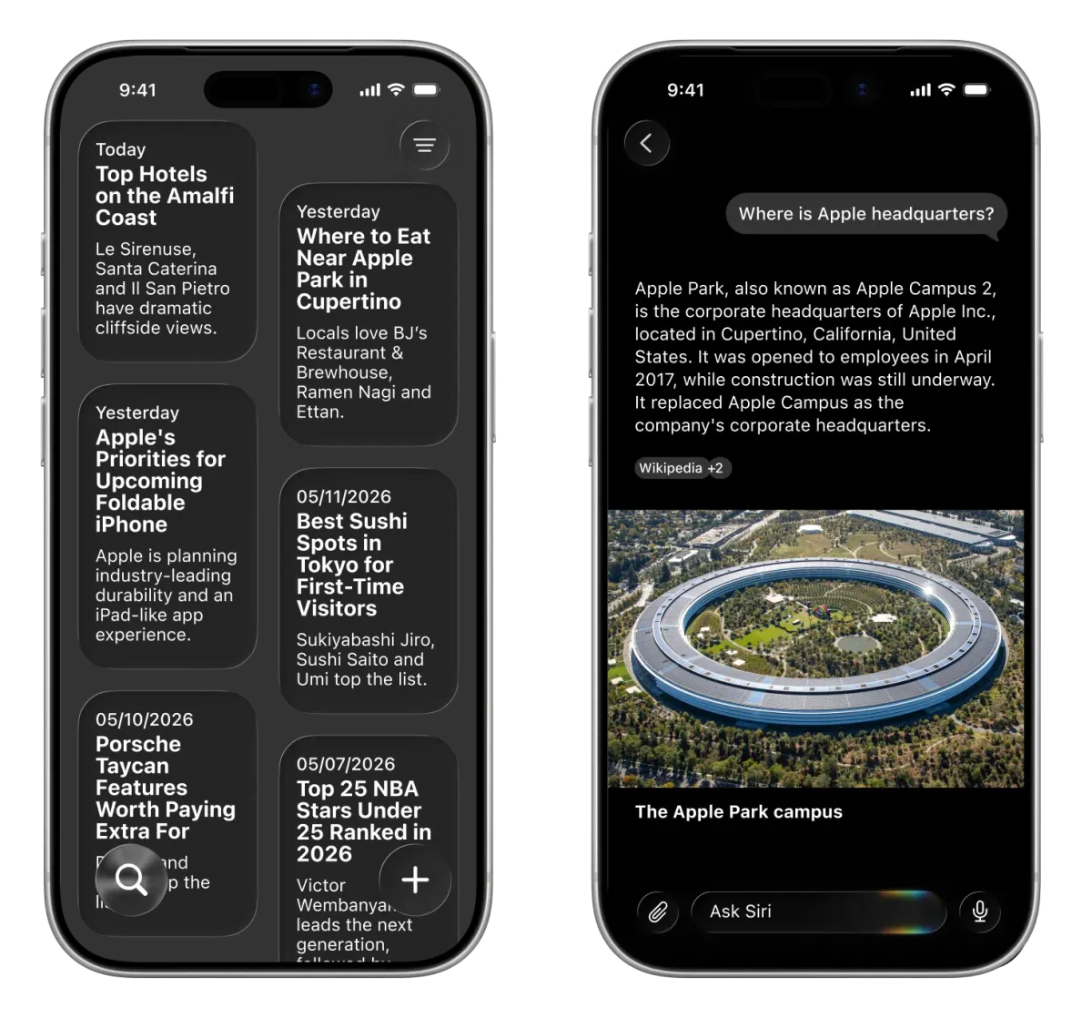 Appleの新たなSiriアプリが流出：ChatGPTに挑む野心作