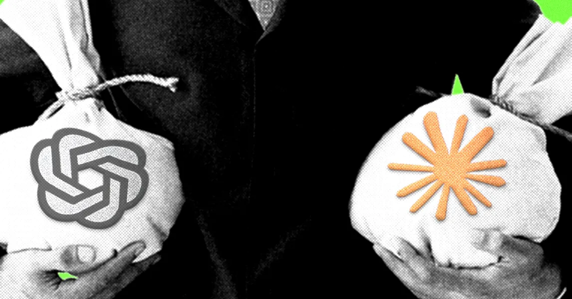 AI二大巨頭の覇権争い、投資家はなぜ両者に賭けるのか？