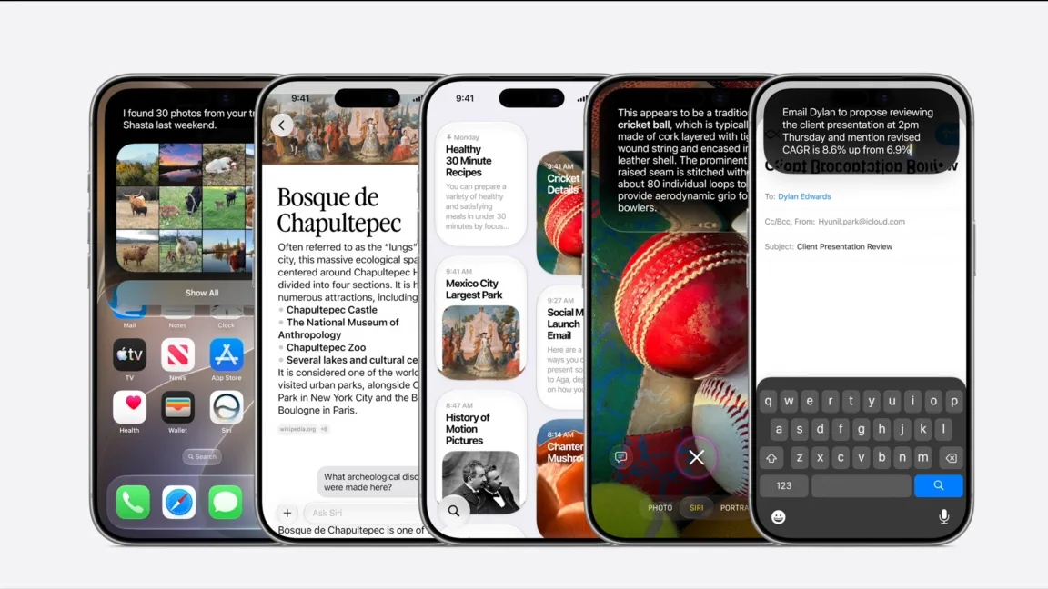 Apple、「Siri AI」を発表：より滑らかな会話、Google AI駆動、今秋登場