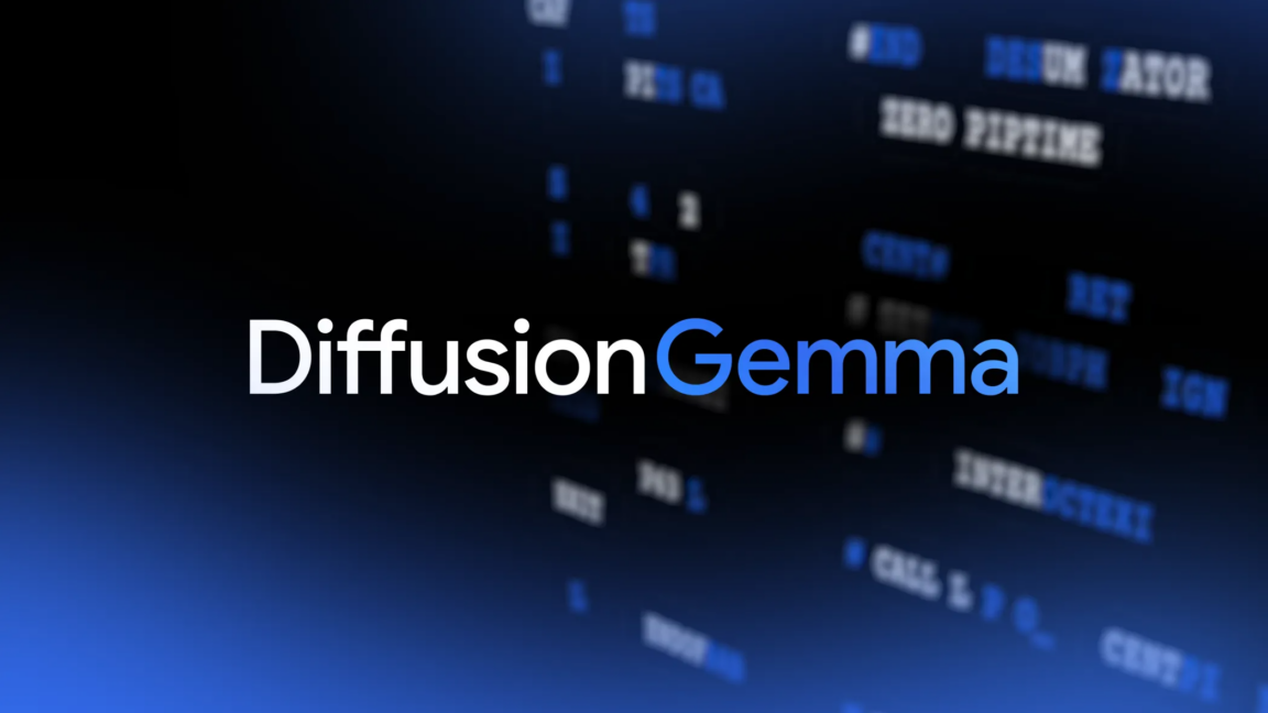 Google DeepMindがDiffusionGemmaを発表：ローカルAIの実行速度が4倍に飛躍