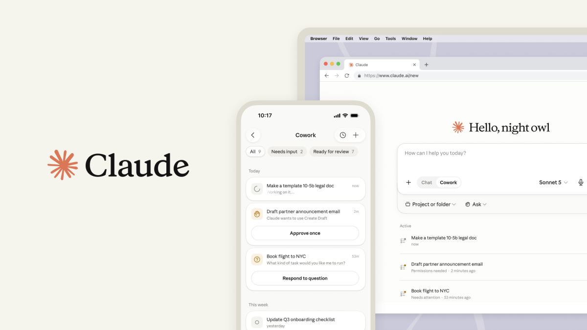 Claude Cowork、クロスデバイス対応にアップグレード：スマートフォンとウェブ端末を全面的に統合