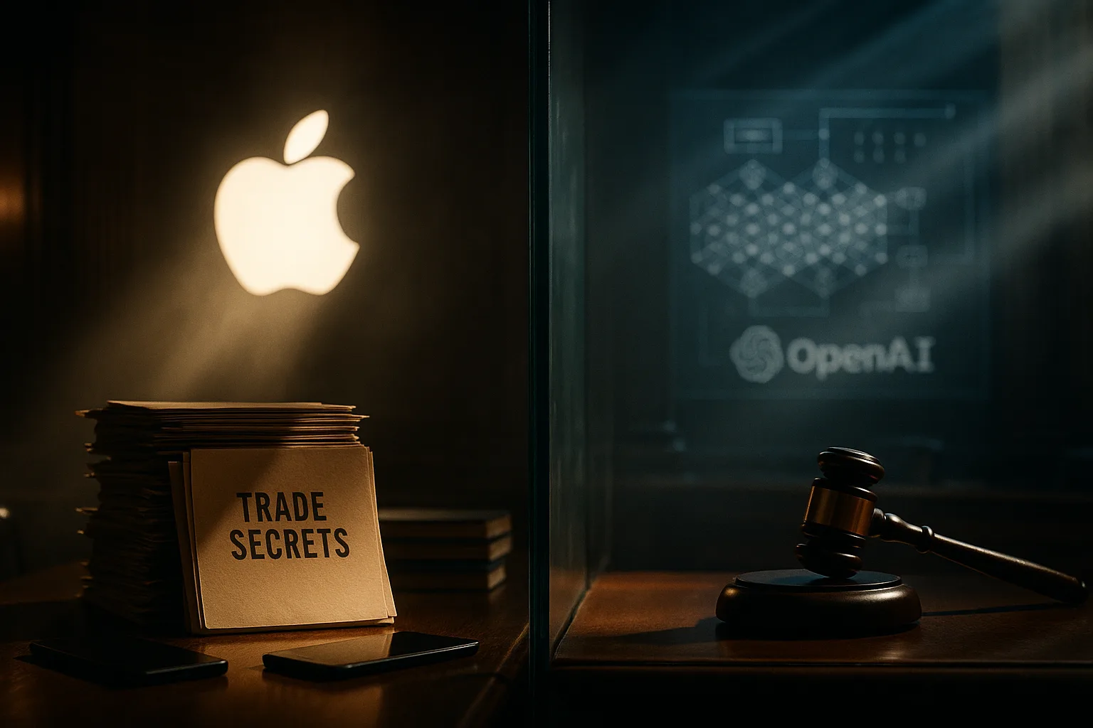 アップル対OpenAI企業秘密訴訟：AI人材流動とハードウェア技術保護をめぐる法廷の攻防