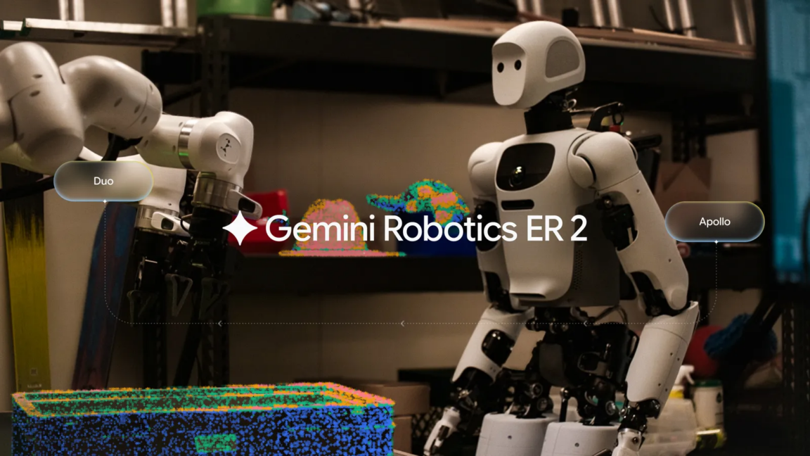 GoogleがGemini Robotics 2.0を発表：巧みさと安全性の両面を強化