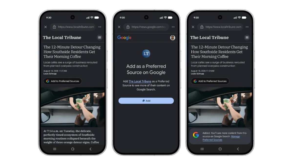Googleが新ボタンを導入、出版社のAI検索によるトラフィック減少に対応