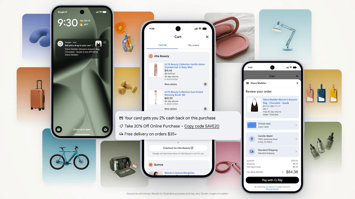 GoogleのUniversal Cartが米国上陸：AIショッピング戦争が激化